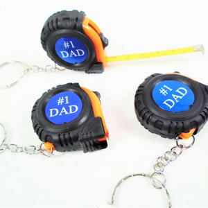 #1 Dad Keychain 3FT Tape Measure