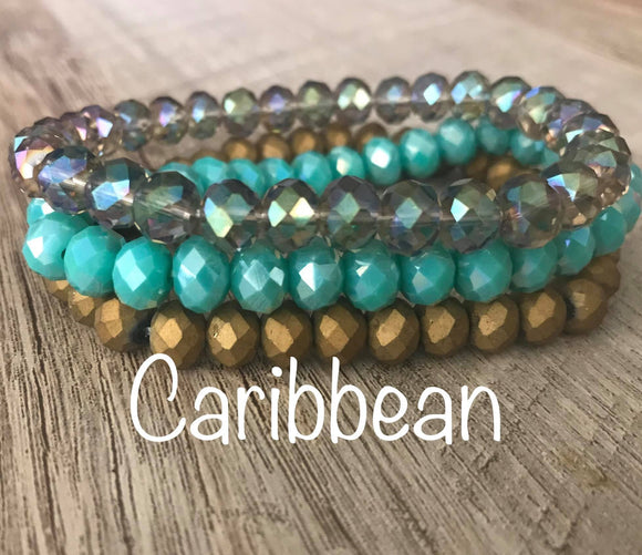 WS 3pc Bracelet Set- “Caribbean”