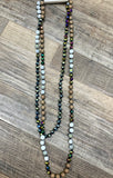 60" Crystal/Lava Bead Mix- Multiple Color Options