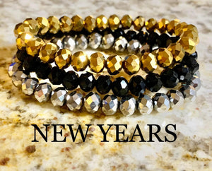 WS 3pc Bracelet Set- "New Years”