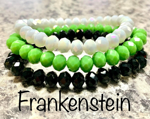 WS 3pc Bracelet Set- “Frankenstein”