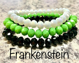 3pc Bracelet Set- “Frankenstein”