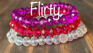 WS 3pc Bracelet Set- “Flirty”