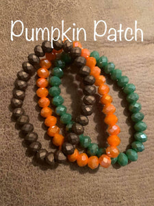 WS 3pc Bracelet Set- “Pumpkin Patch”