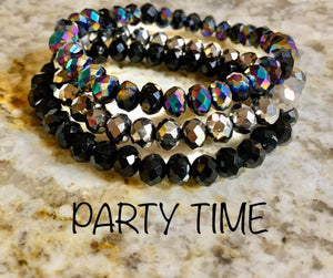 WS 3pc Bracelet Set- "Party Time”