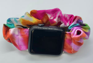 Scrunchie Smart Watch Band-Tie Dye