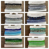 Quad Color Bracelet Sets- 17 Color Choices