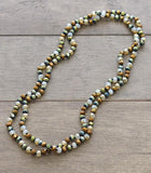 (WS) 60” Beaded Necklace- Multi #23