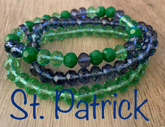 3pc Bracelet Set- “St. Patrick”