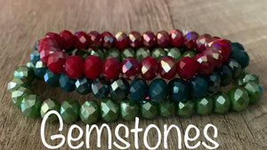 WS 3pc Bracelet Set- “Gemstones”