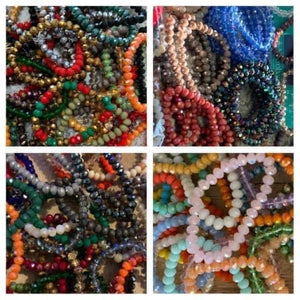 Bead Bracelet Bundles- Colors Sent at Random