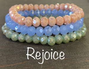 WS 3pc Bracelet Set- “Rejoice”