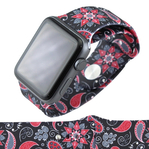 Bandana Print Apple Smart Watch Band