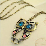 Long Owl Necklace