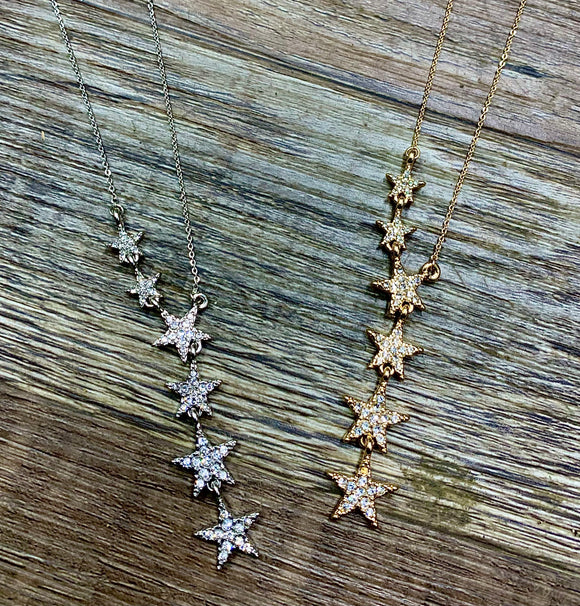 ✨✨Starbright Necklace✨✨ Silver or Gold