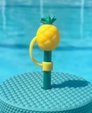 Straw Cover Topper- Fruit